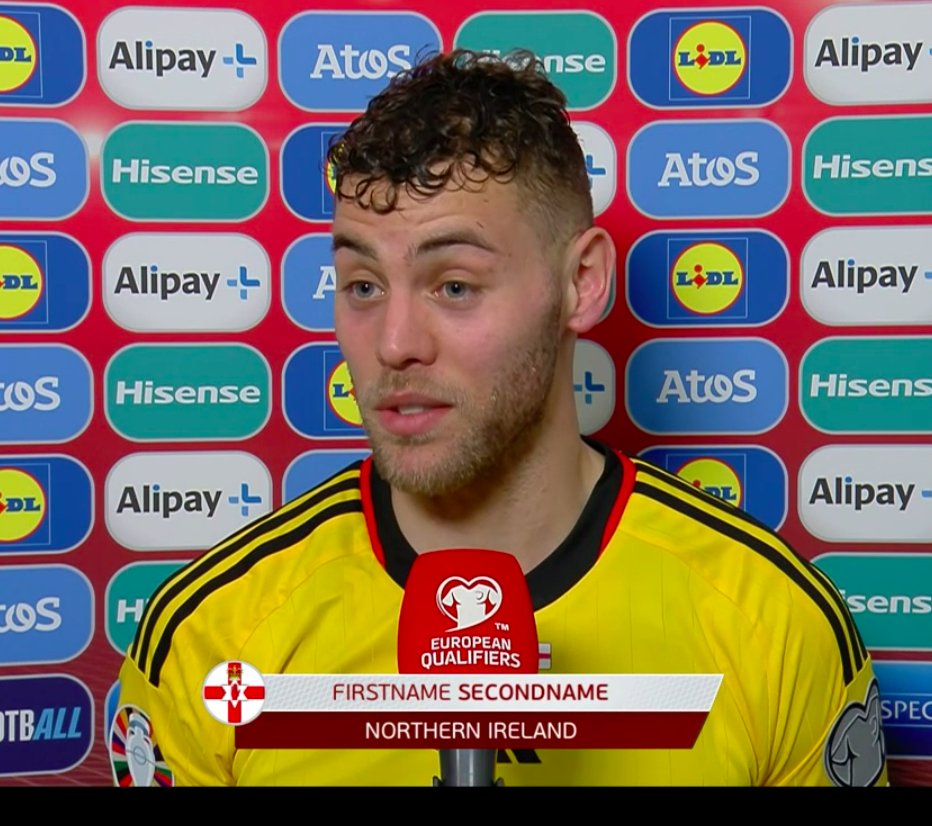 First two international goals. Remember the name.