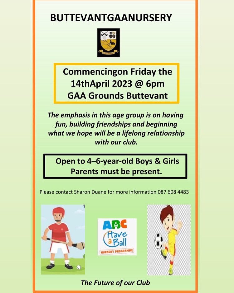 Buttevant Juvenile GAA (Micheal McCarthaighs) tweet media