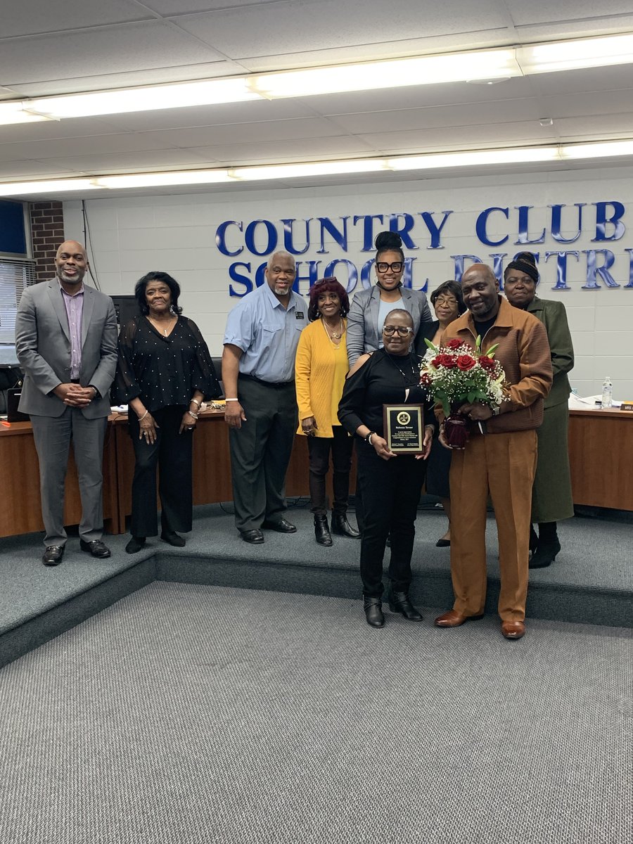 Congratulations to Ms. Rebecca Turner on her retirement at the end of March. Thank you for 16 years of service to the district.  Enjoy your retirement. You will be missed!