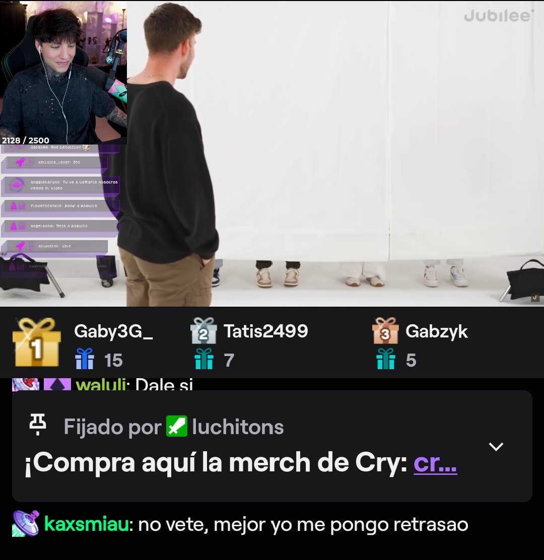 Chat de Cry Out Of Context👽 tweet media