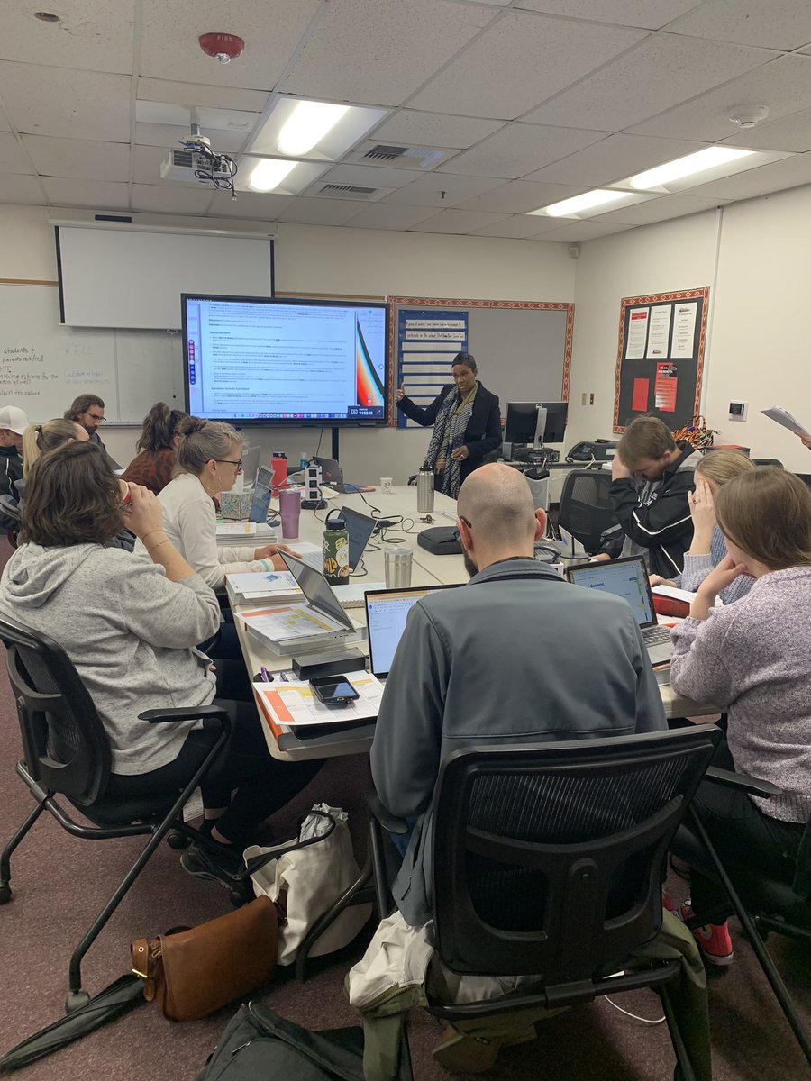IGarza_Gonzalez's tweet photo. Every student, regardless of their demographic, is deserving of a premium education, which can be achieved by creating and continually improving our systems. ELA 9 &amp; 10 are doing just that by establishing “the floor”. @OrendaEd #systemswork #nomorespuddle https://t.co/TOTfnT7YXY