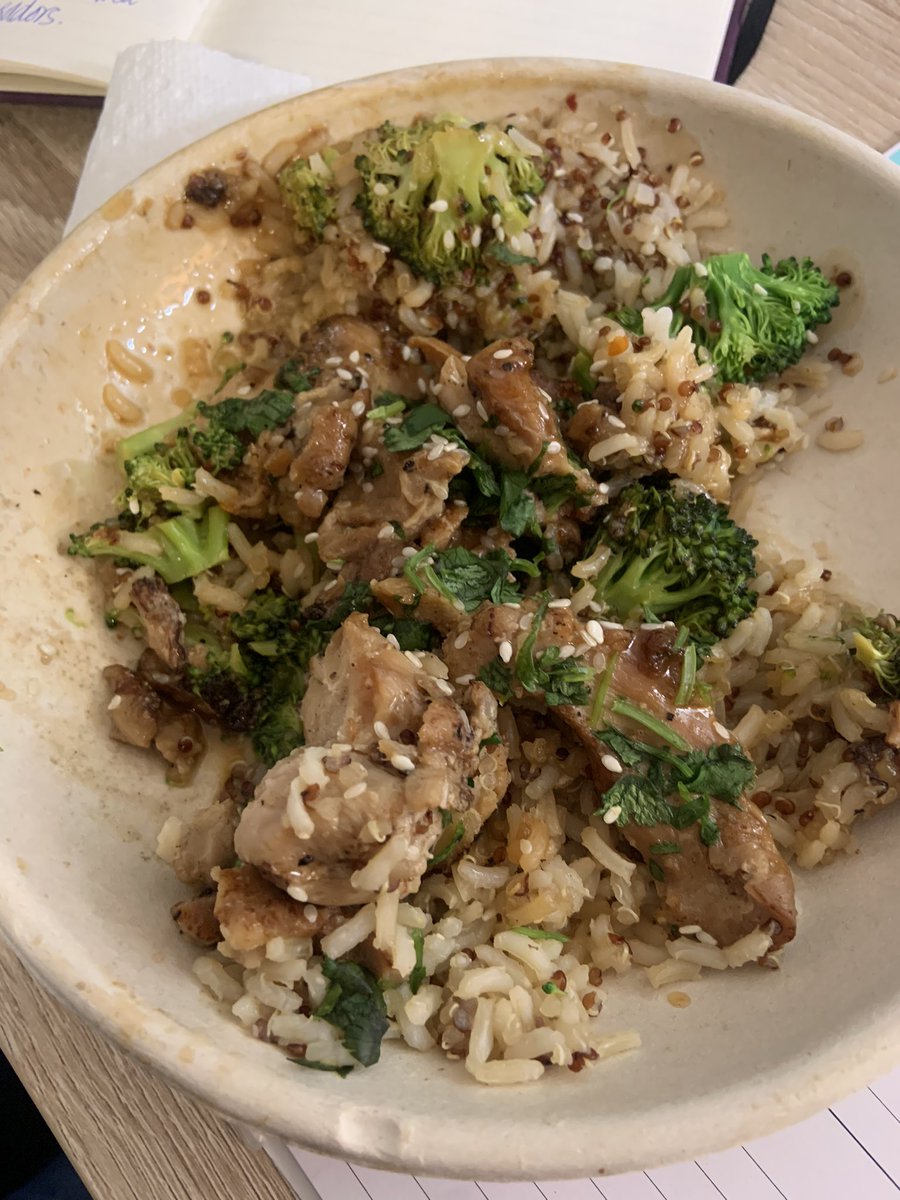 dkillackey's tweet photo. @panerabread it’s a bit sad to see quality &amp; portions go down. $14 for a half-filled rice bowl?! 😕 yikes! https://t.co/HNMYeJeJMA