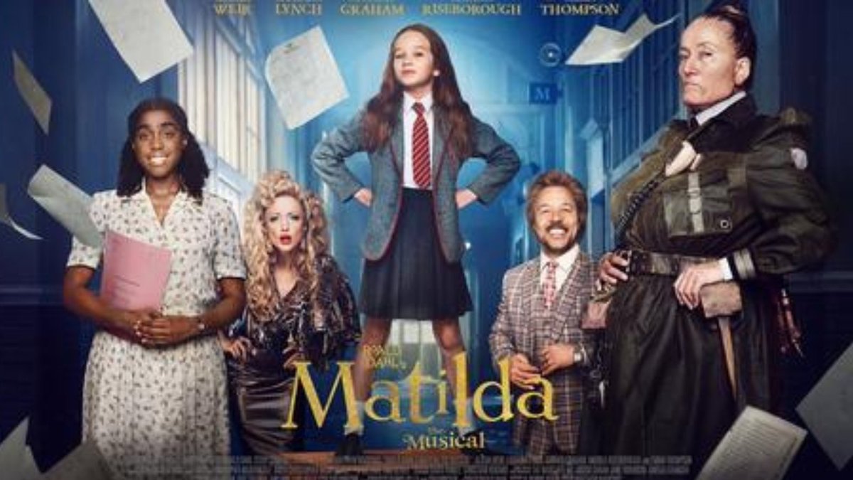 Don't miss your chance to see Roald Dahl's Matilda The Musical (PG) on the BIG screen!! THIS SATURDAY 25th MARCH!! 
14:30 &amp; 19:30  £7.50 / £5.50
bit.ly/3xJ7vBK