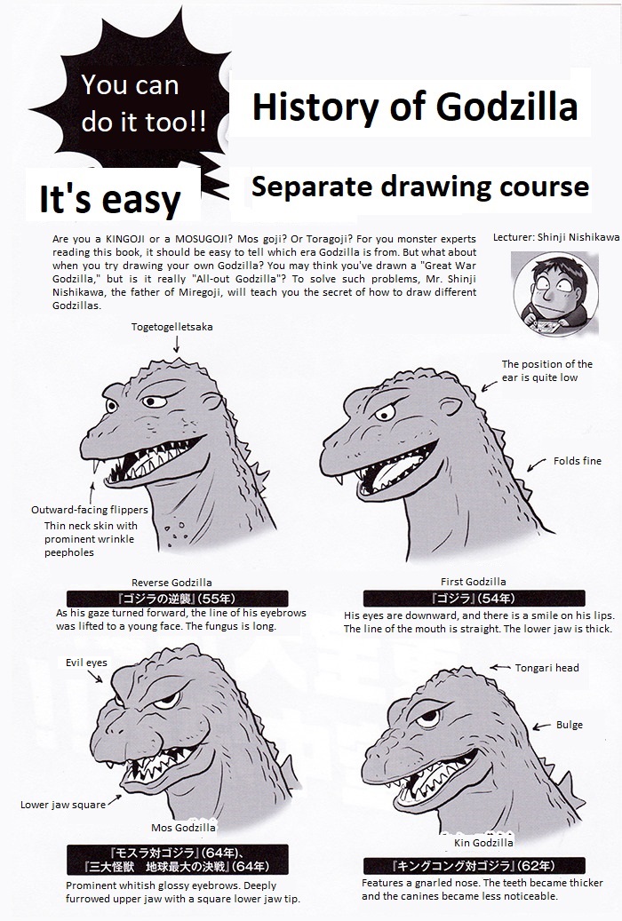 RetroboltNYC's tweet photo. I paid someone to translate a detail sheet on drawing Godzilla.

Usefull Stuff!

#Kaiju #godzilla #GodzillaTokyoSOS https://t.co/qrfgVXxrC9