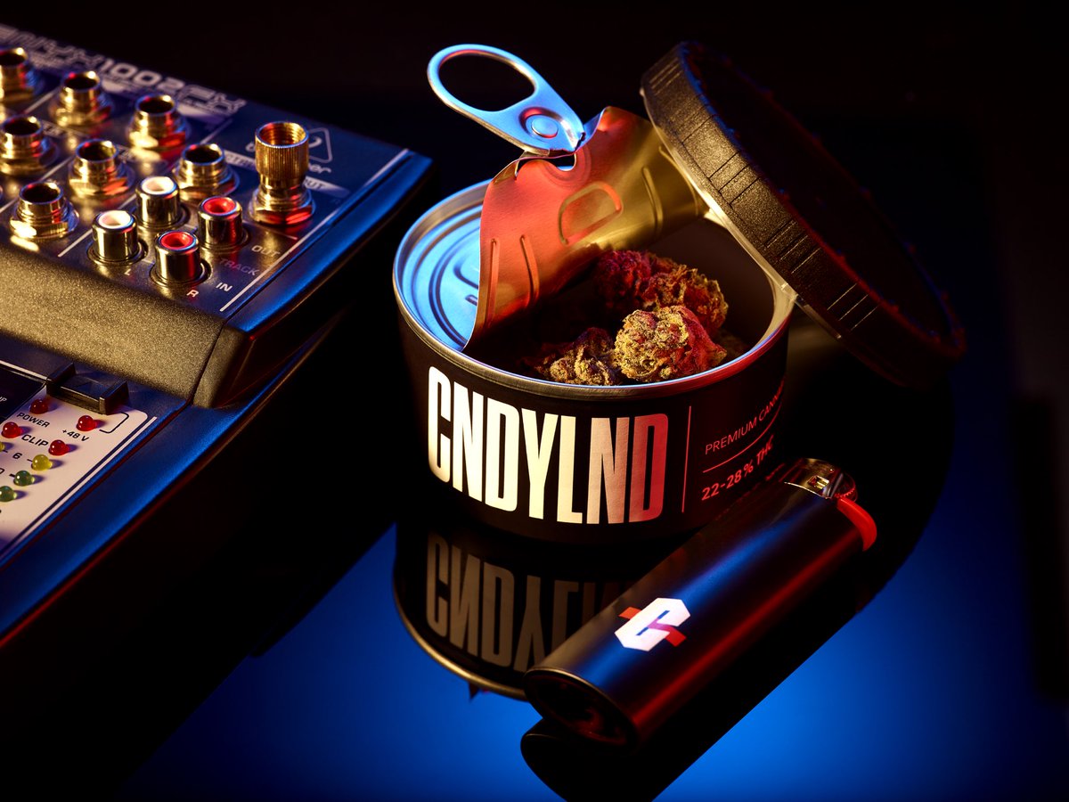 CNDYLND – bred from Grandaddy Purp and Bay Platinum Cookies.