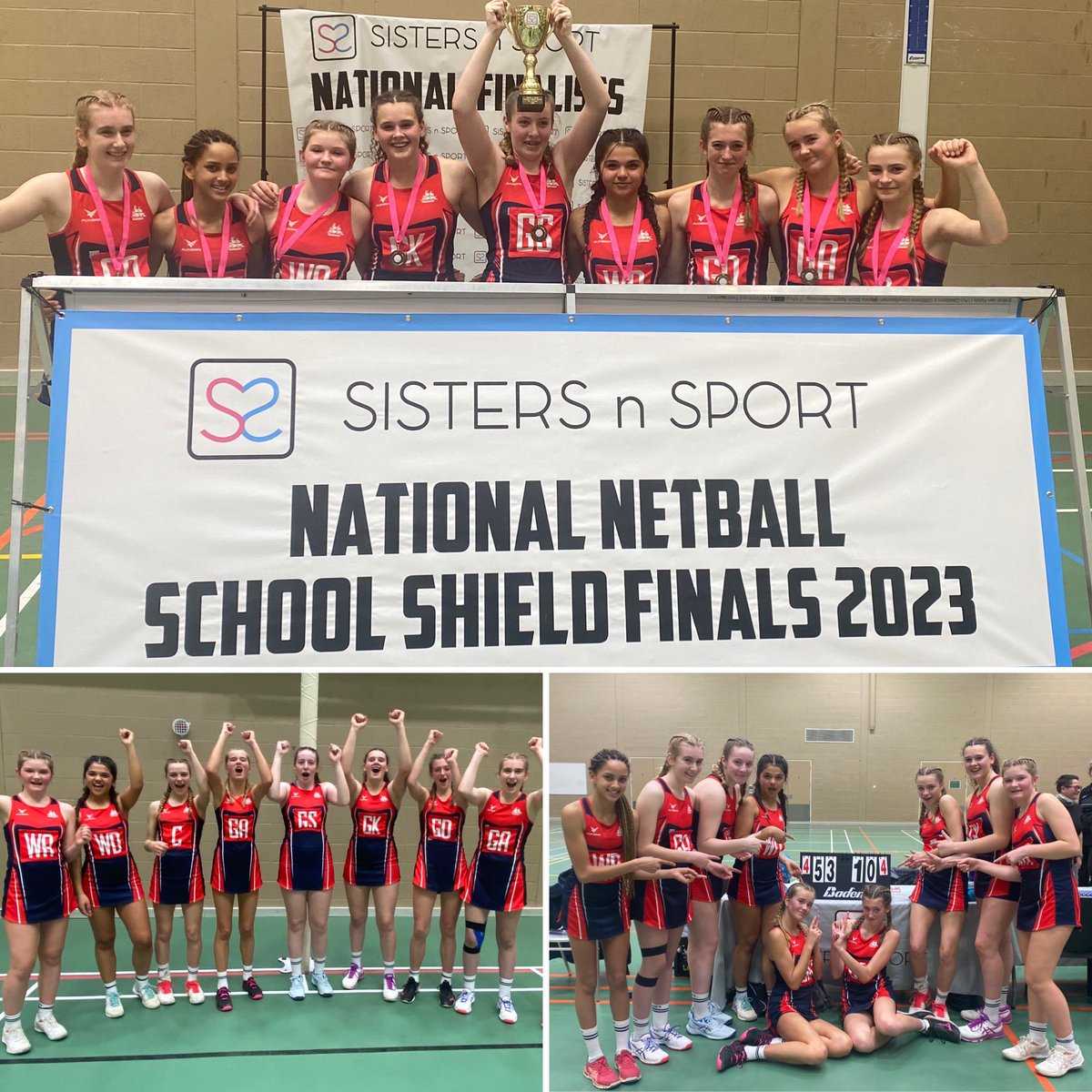 ChurchersNetbll's tweet photo. How to sum up the events of today ….. A PERFORMANCE OF CHAMPIONS! 🎉🎉🎉🎉🎉 Never been so proud!  #NationalChamps #ChurchersHistory #BringingItHome https://t.co/mXouX48Lfn