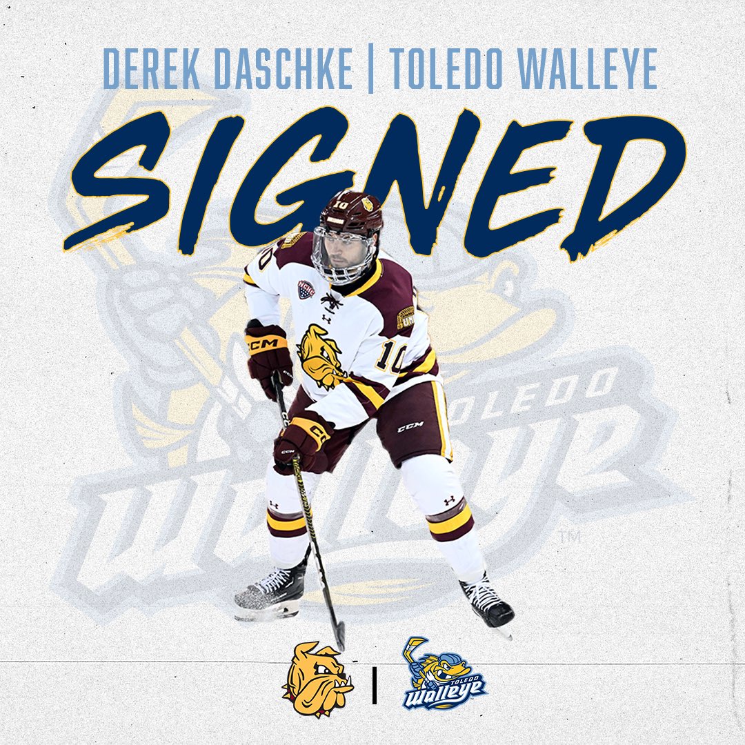 Congratulations to <a href="/derekdaschke/">Derek Daschke</a> on signing with the <a href="/ToledoWalleye/">x-Toledo Walleye</a>! Best of luck at the next level.

#BulldogCountry