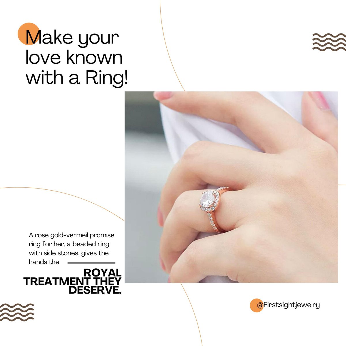 firstsightjewel's tweet image. A rose gold-vermeil promise ring for her, a beaded ring with side stones, gives the hands the royal treatment they deserve.
----
🌐 etsy.com/shop/Firstsigh… 
.
#firstsightjewelry #squarediamondhaloringwithsidestones