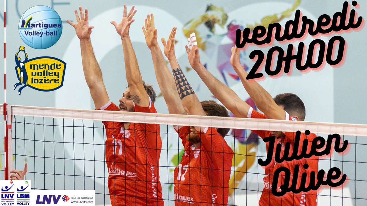 Play-offs contre <a href="/MVLozere/">Mende Volley Lozère</a> le champion de France. C’est ce vendredi à Julien Olive. Venez nombreux