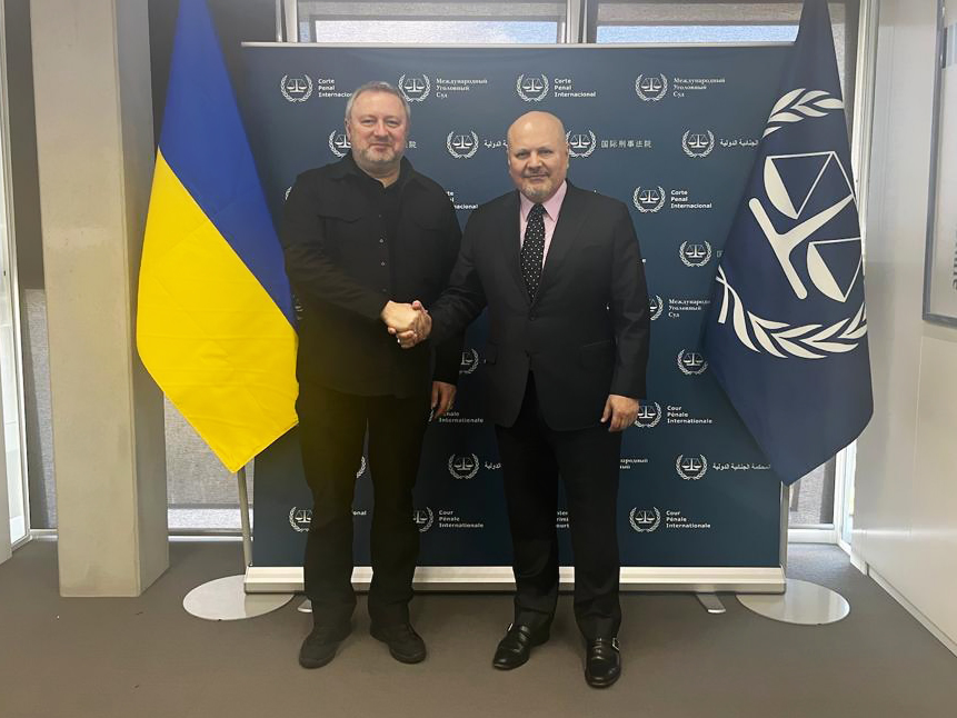 AndriyKostinUa's tweet photo. Ukraine highly appreciates the tremendous work being done by the ICC &amp; the Office of Prosecutor @KarimKhanQC to hold the perpetrators of international crimes accountable. Recent developments are both remarkable &amp; symbolic. Thank you for standing with us on the justice front! https://t.co/5d0hPGK1te