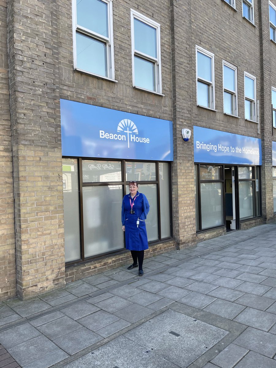 Great to host Richard Watson Laura Taylor Green and Mark Shorter from @SNEEICB_NEE today @BeaconHouseUK working towards #reducehealthinequalities #homelessness #qni