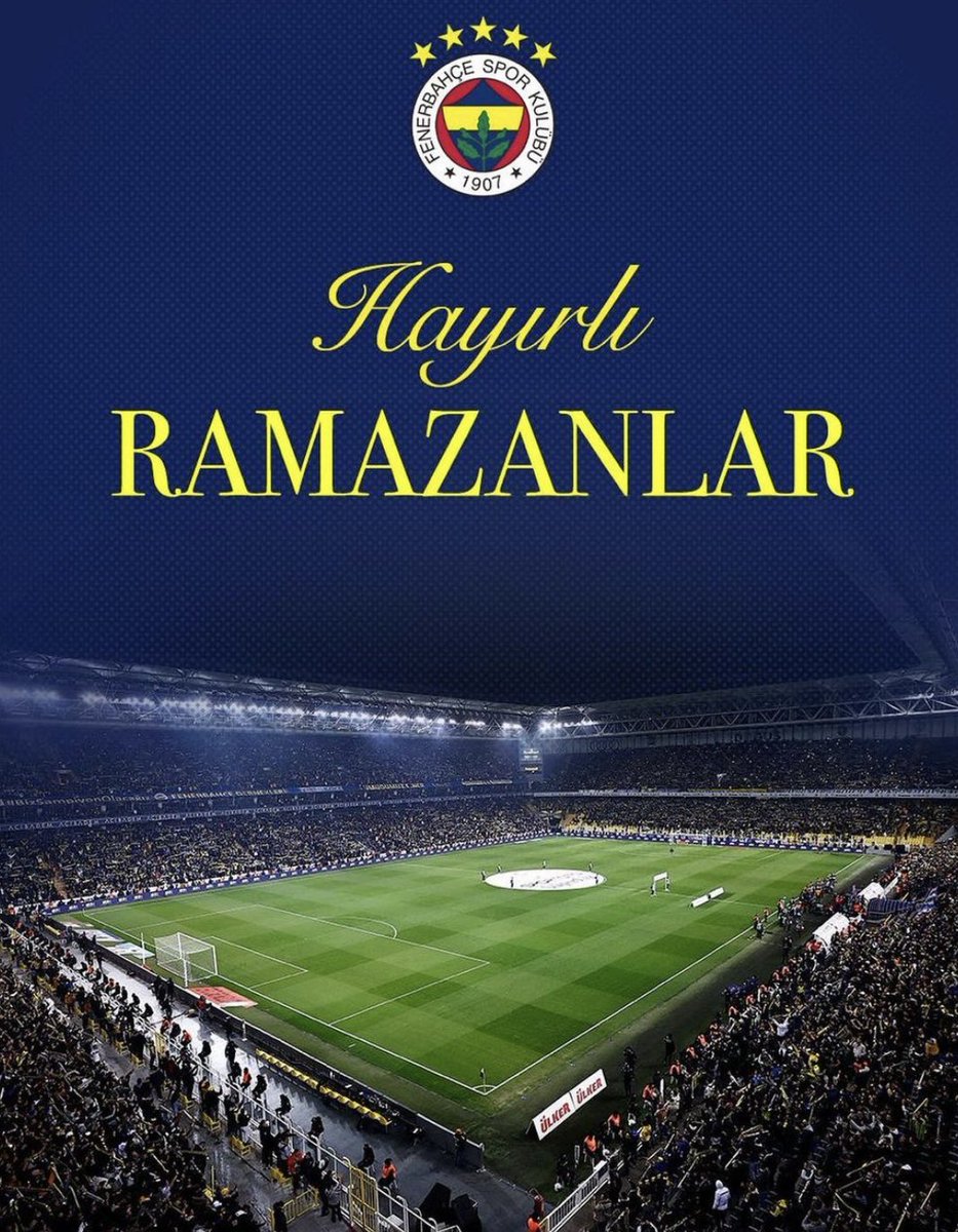 MahmutSamiYild3's tweet photo. Hoşgeldin 11 Ay’ın Sultanı 
#ramazan #fenerbahçe #hayrlıramazanlar https://t.co/8UTd6OyFPT