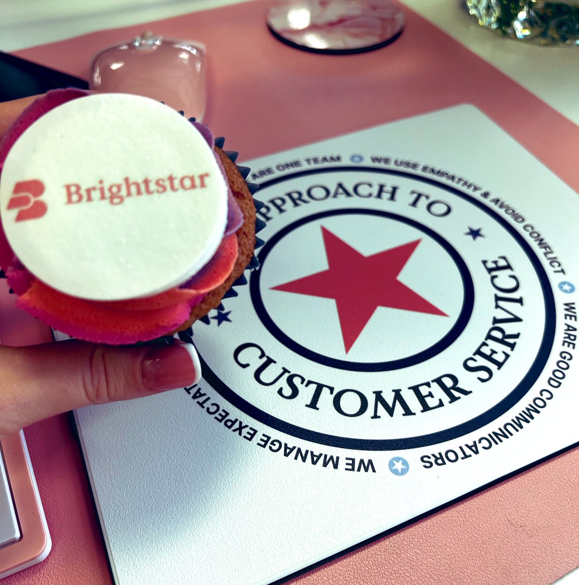 stephhealey95_'s tweet photo. Today was rebrand day at @BrightstarFin HQ 😍✨ the amazing work from our marketing team has definitely paid off! https://t.co/nWgVbllKxb