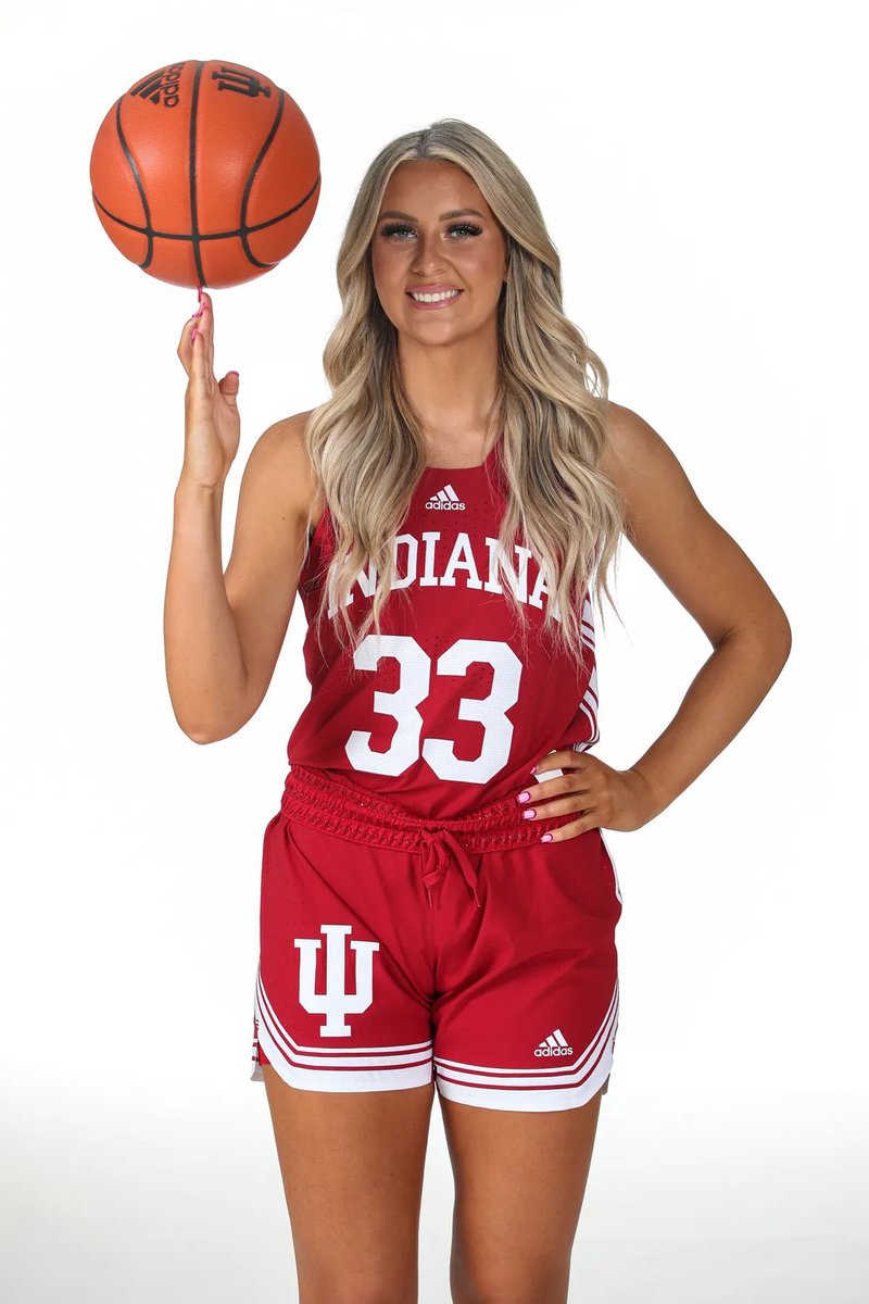 CFB247's tweet photo. Sydney Parrish 
Indiana, Guard 2022-2025 https://t.co/dGEh3fHuRo