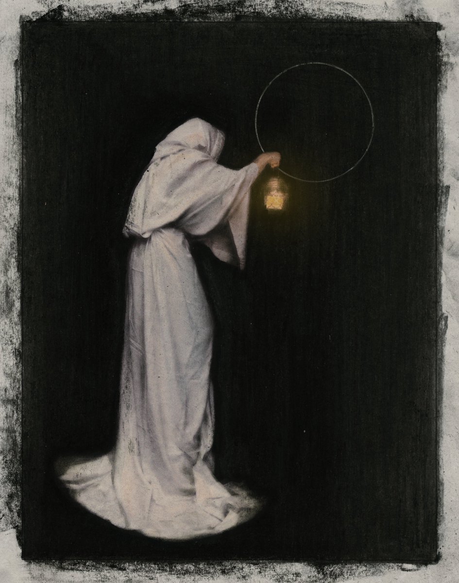 Collector's Mode On. 😊

Recently aquired. 😊
A thread. 👇

1/5. "la noche oscura del alma"
Today I found the art of @weirdveil and fell in love. 
objkt.com/asset/hicetnun…