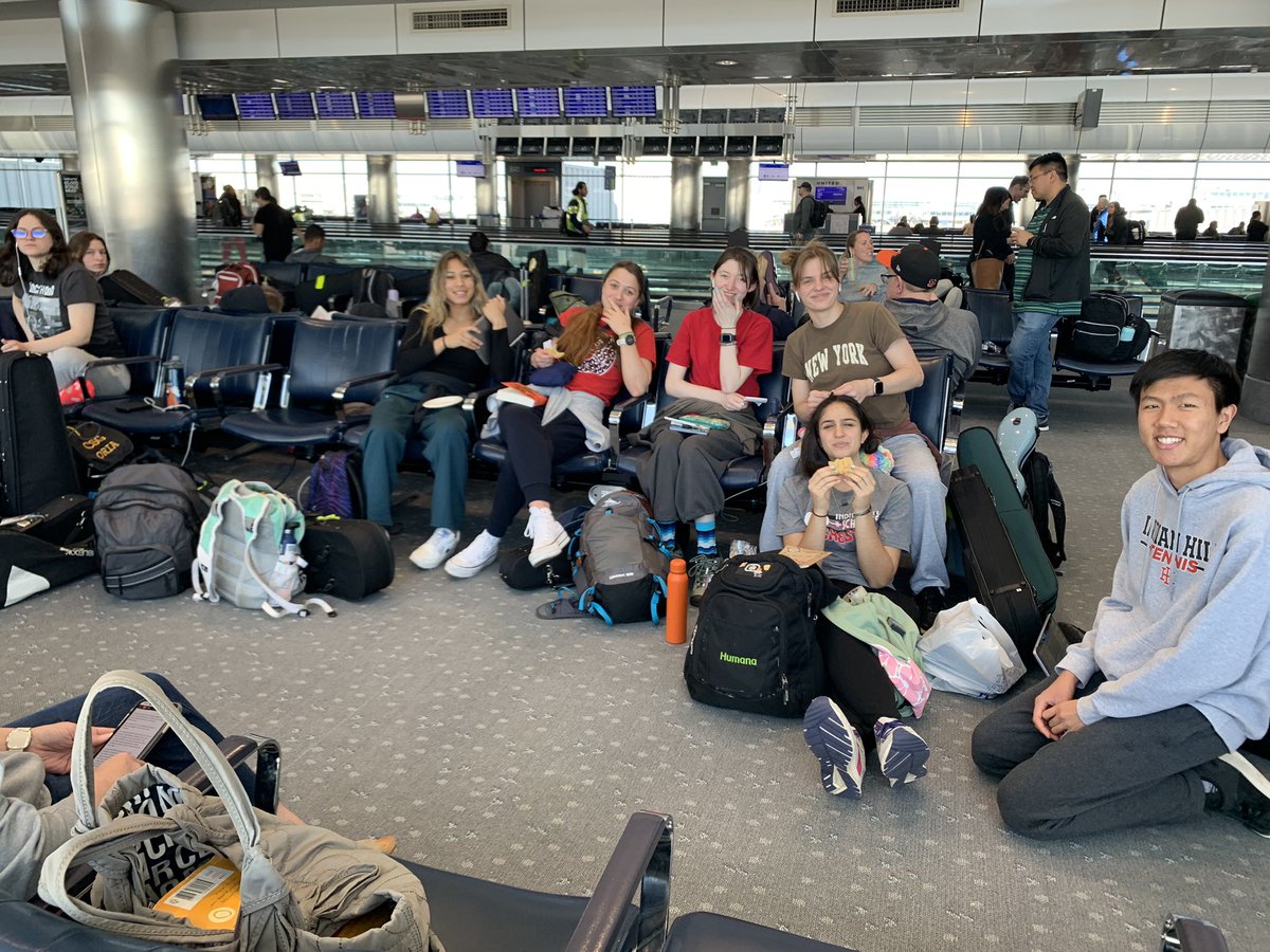 HeatherKoester2's tweet photo. @IHOrchestras made it to Denver…patiently waiting to board for Honolulu! #IHPromise @IHSD_Arts #hawaiiorbust https://t.co/EmpEDmtl2D