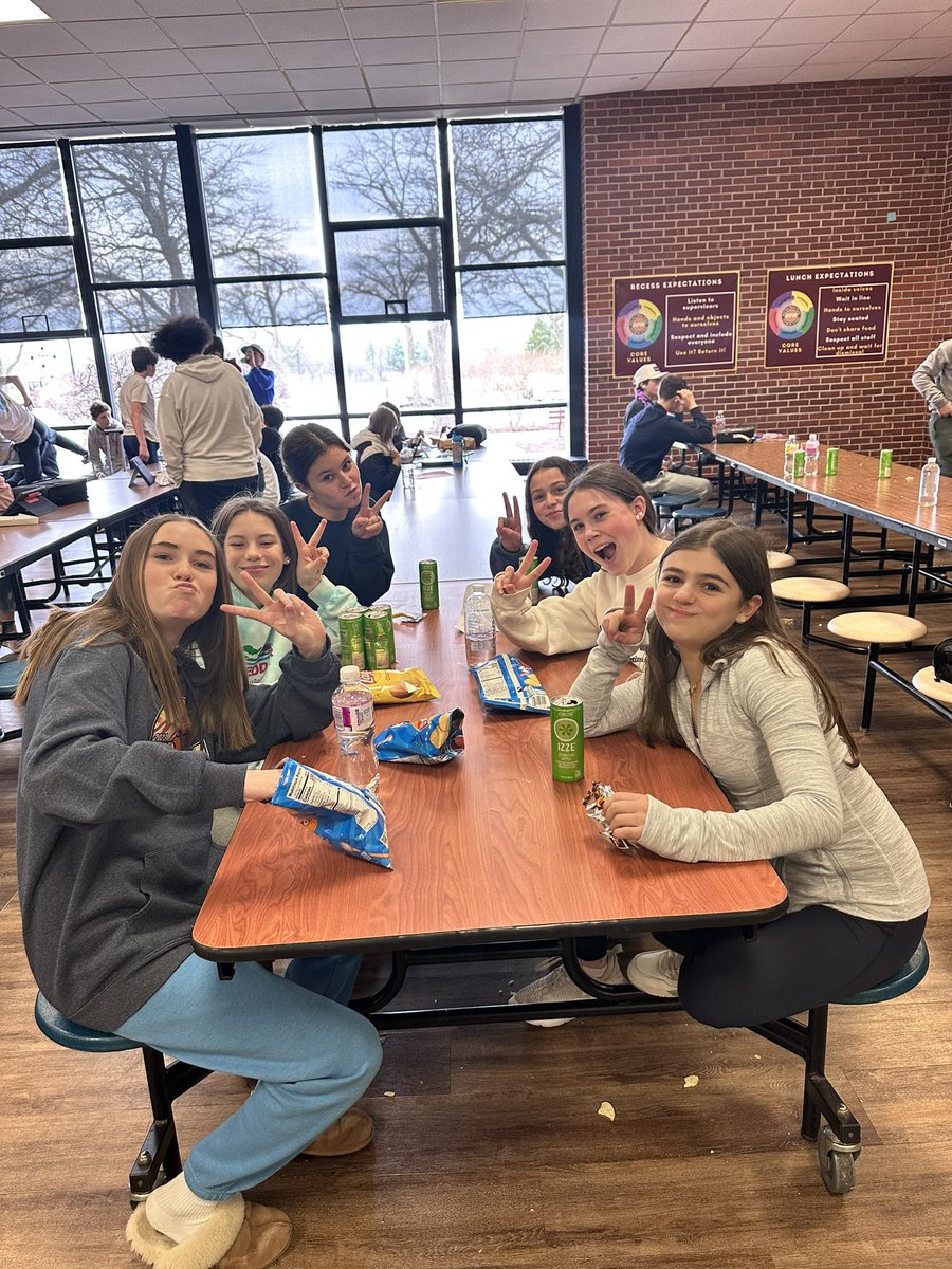 Our seventh graders are looking forward to Spring Break! One more wake up! #WeareDeerPath