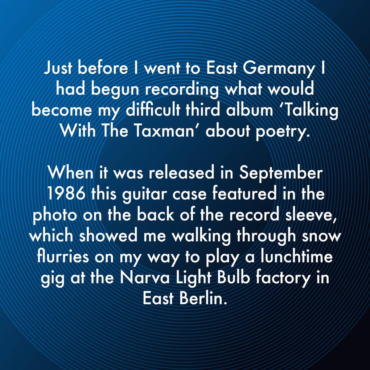 billybragg's tweet image. This text is an extract from the text in the book in The Roaring Forty deluxe box set, with 'Greetings To The New Brunette' chosen to accompany it. 

Spotify playlist - bit.ly/407rQNt

Releases pre-order - bbragg.lnk.to/theroaringforty

#BB40 #TheRoaringForty 3