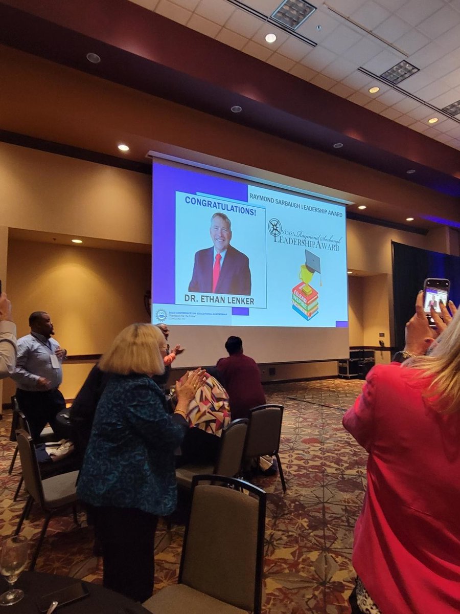 stevelassiter's tweet photo. Congratulations to @pcs_super on receiving the Raymond Sarbaugh Leadership Award! @PCS_NC is so proud of him and his leadership. He is so deserving of this honor! https://t.co/HjFTpSyEcw