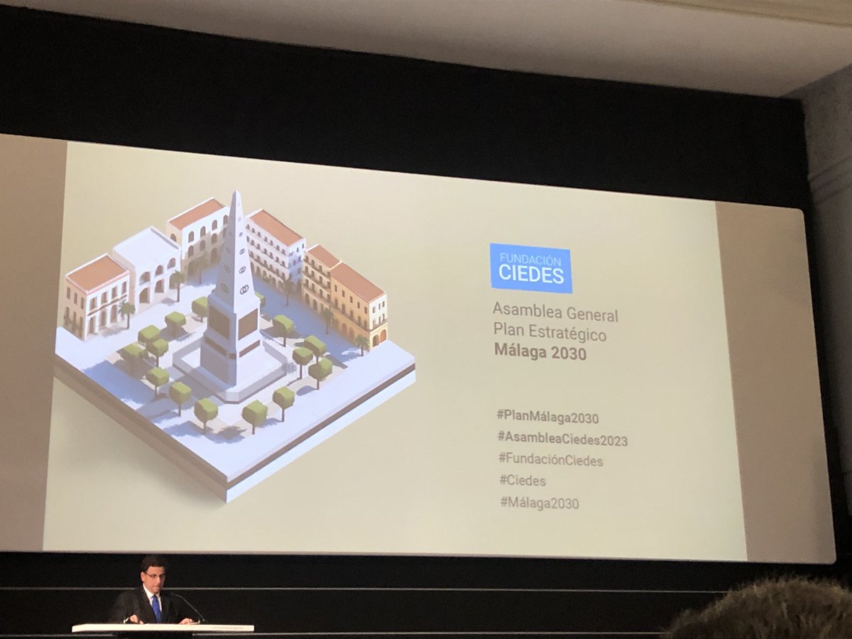 PaoJMA's tweet photo. Empieza la #asambleaCiedes2023 #planmalaga2030 @CIEDES https://t.co/clZjveUlWZ