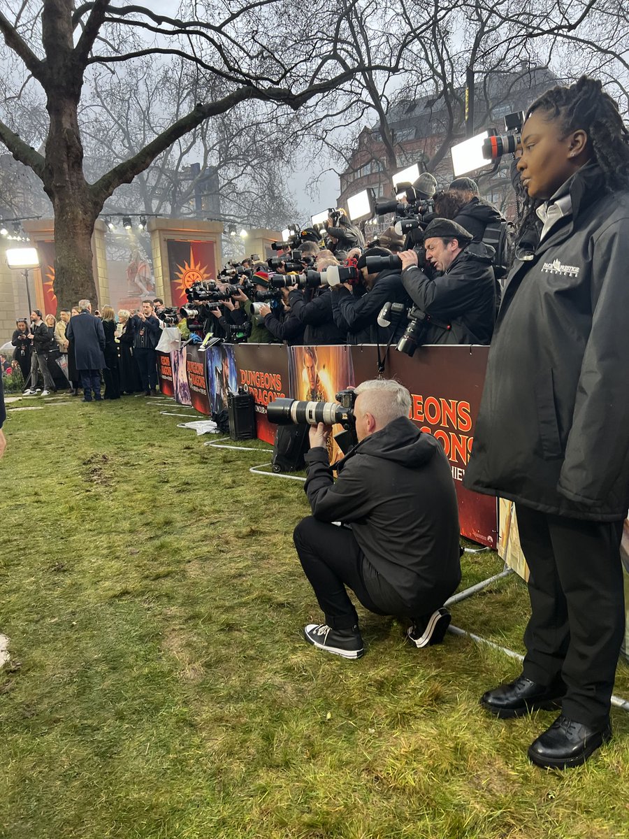 jlatcham's tweet image. Let’s go london #dndmovie