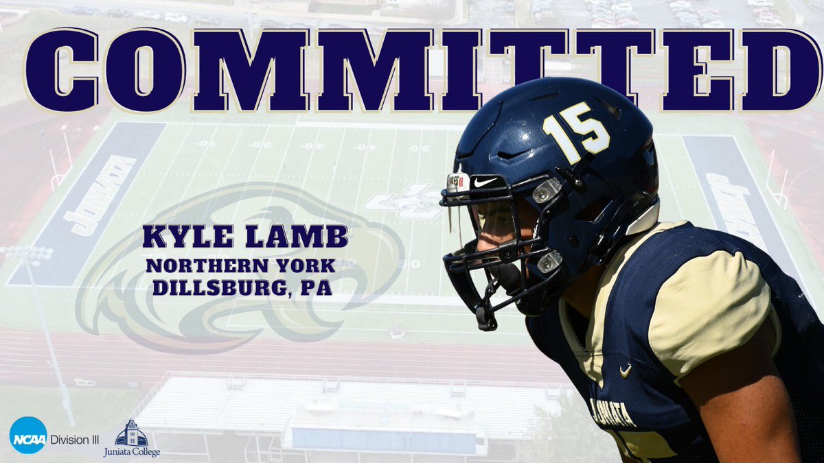 I’m excited to announce that I have committed to @juniatafootball to continue my academic and athletic career! Thanks to all the coaches, teammates and my family who helped me make this decision. Proud to be an Eagle!
<a href="/mildawg37/">Bill Miller</a> 
<a href="/CoachAnzulavich/">Coach Gage Anzulavich</a> 
<a href="/NorthernFootbll/">Northern Football</a> 
@CoachOLTread