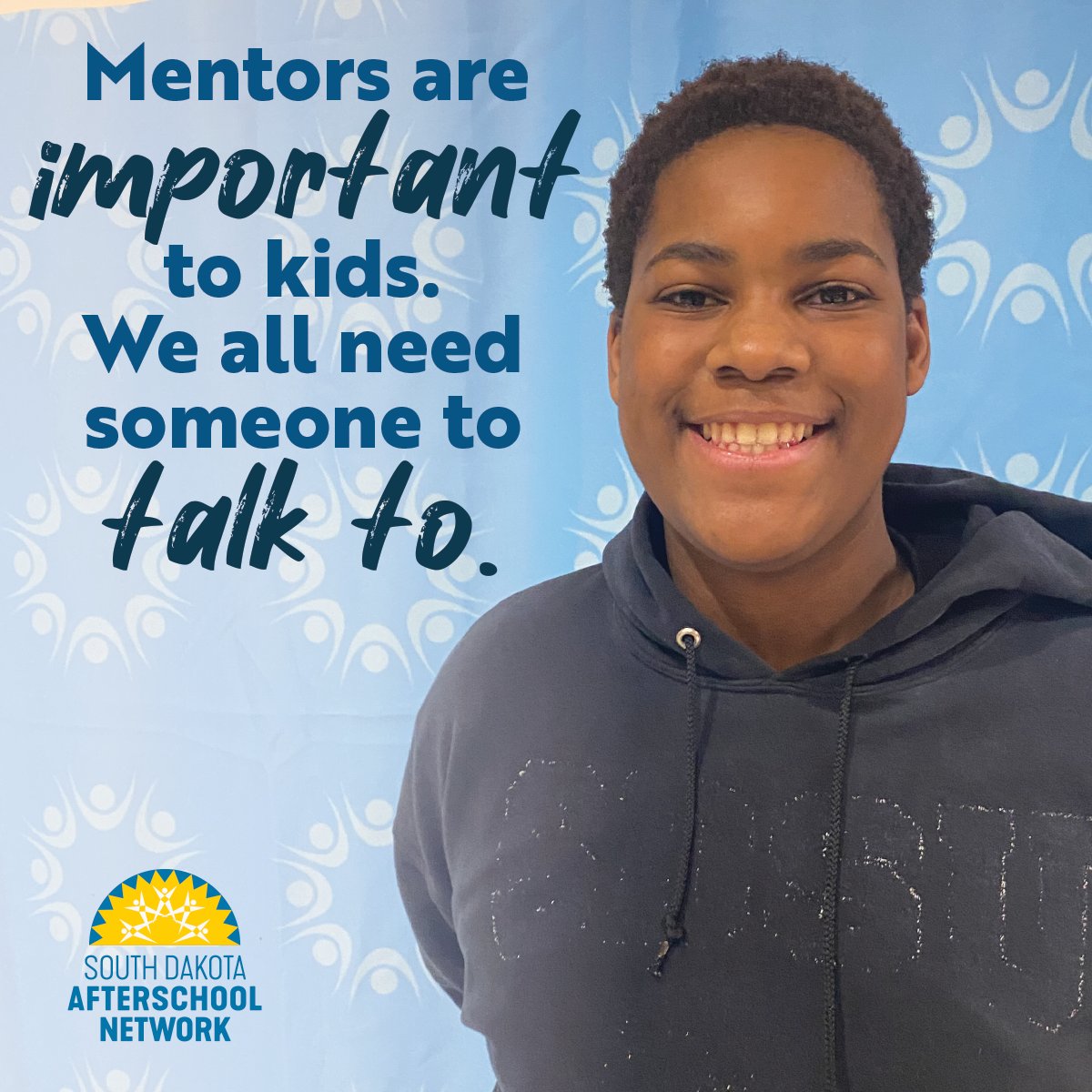 #YouthVoiceWeek starts today March 23. Through March 31 we will be lifting up South Dakota #youthvoices, starting with Yusuf a member of the Boys & Girls Club. 

Yusuf knows #mentors are important, just like the ones he's found at his #afterschool program. 

#AfterschoolWorks