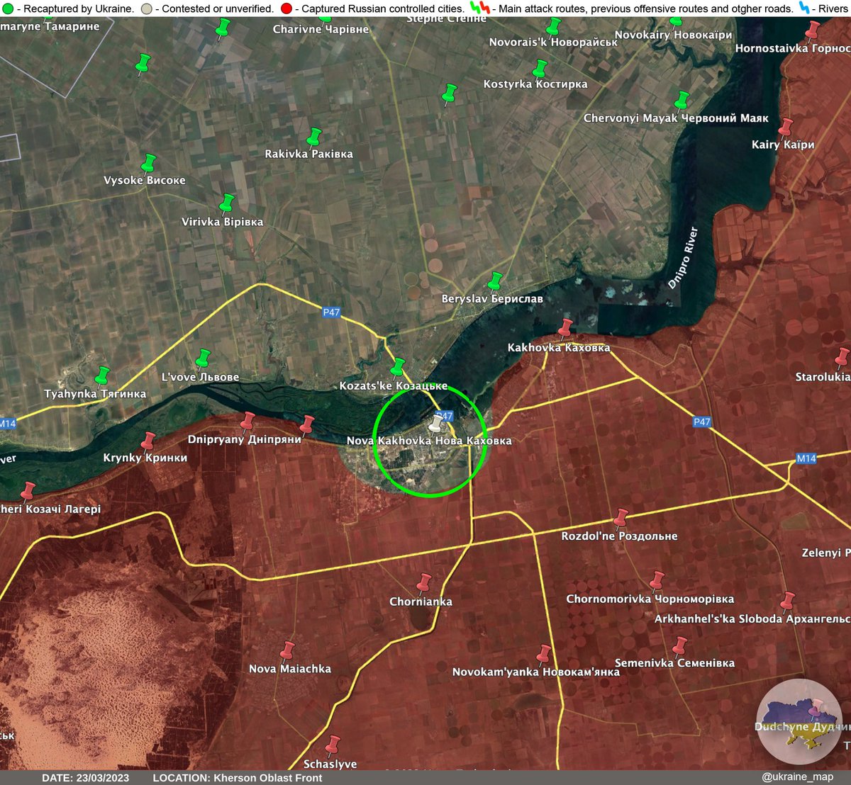 Ukraine Battle Map tweet media