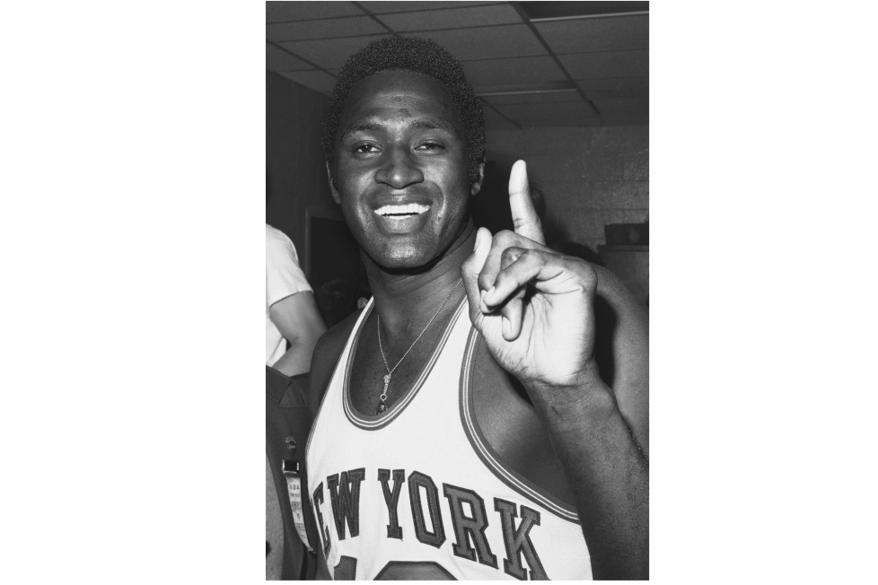 primetimeprguy's tweet photo. When you look up the definition of warrior, courageous, leader, teammate, this is what you will find. Thanks for memories big man, and safe journey to heaven. #WillisReed #Knicks #champion https://t.co/qIBQWEWpX7