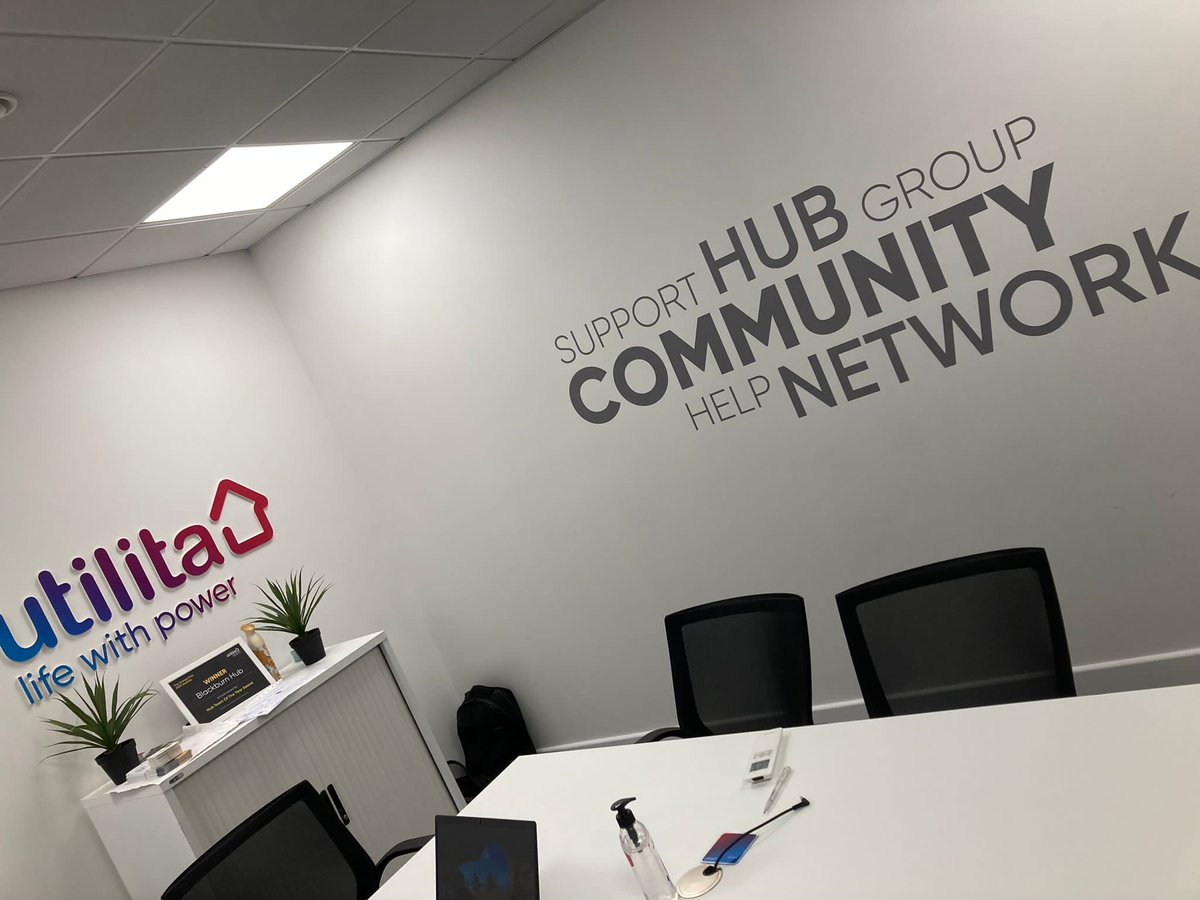 Blackburn_BID's tweet photo. We'd like to give a big shout out to @UtilitaEnergy in #Blackburn for their kind hospitality, hosting BID Manager Catherine Price 🤗
#BIDMember #DropIn #Blackburntowncentre #community https://t.co/s1DEIczJC7