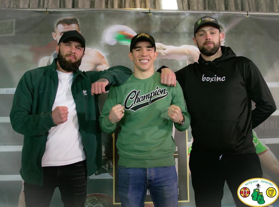 Press conference 📸

Michael Conlan press conference ahead of his world title fight on the 27TH May 🔥

📍SSE Arena 
🗓27TH May
📺BT Sport/ESPN