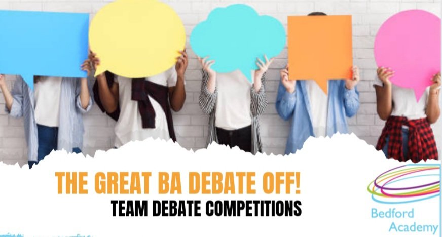 MrsPCMcCusker's tweet image. Teacher top tip? Run an enrichment you're passionate about. @Bedford_Academy Debate Club never fails to brighten my week! It was amazing to see students from all years coming together to support our KS4 student team 😎 bring on next week's competition! Thur 30th 5pm #TheBAWay 📢