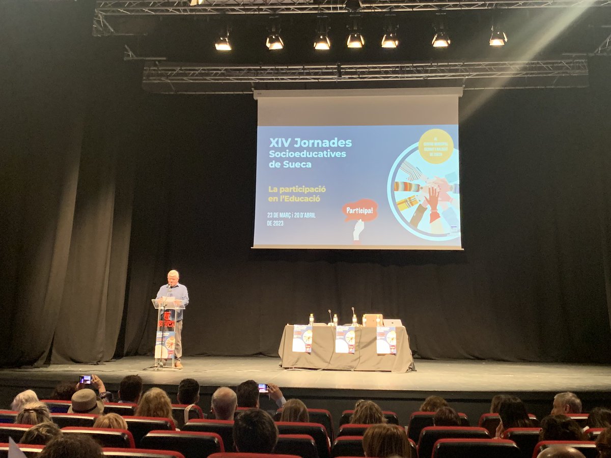 josepmariacanal's tweet photo. S’inicien les XIV Jornades Socioeducatives de Sueca
@RaquelAnGi @AjuntamentSueca 
@CarVendrellCarb 
@R_Flecha https://t.co/gvImiqVqBd