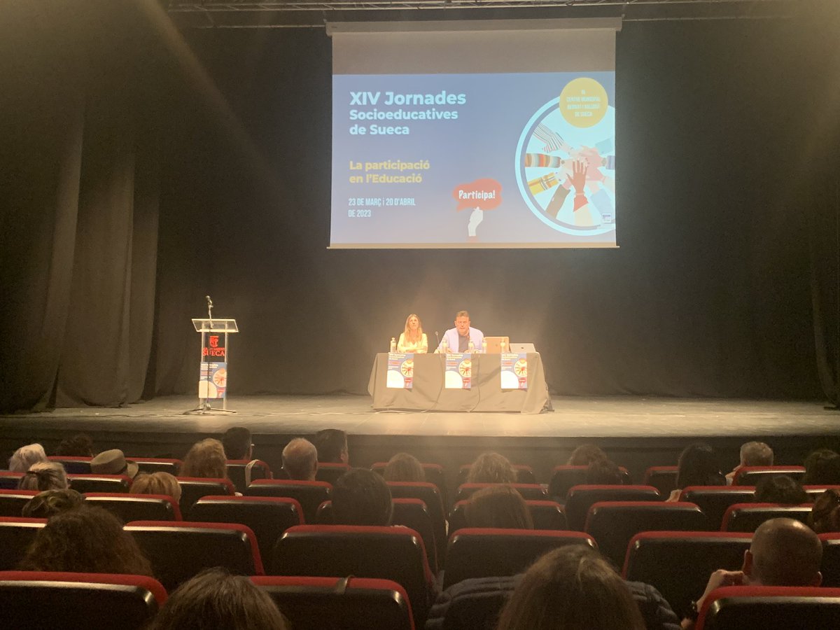 josepmariacanal's tweet photo. S’inicien les XIV Jornades Socioeducatives de Sueca
@RaquelAnGi @AjuntamentSueca 
@CarVendrellCarb 
@R_Flecha https://t.co/gvImiqVqBd