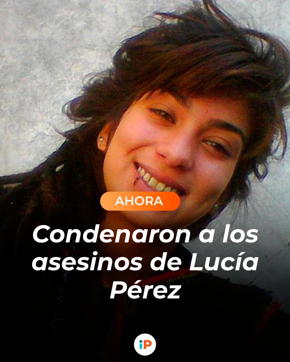 argentina12ok's tweet photo. ⭕️ Condenaron a los asesinos de Lucía Pérez

👉 Matías Farías recibió la prisión perpetua, mientras que a Juan Pablo Offidani se lo sentenció a la pena de 8 años de prisión. https://t.co/InnqblkDPC