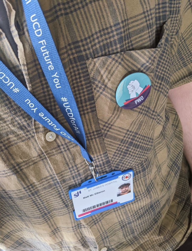 Matt McElheron (@mattmcelheron) on Twitter photo Important turnout today for the <a href="/PWO_Ireland/">PWO Ireland</a> #PhD protest!
🔨Paid below min. wage👎
❌ No sick leave,
❌ No maternity leave,
❌ No PRSI,
❌ No contract,
❌ Worse for non-EU🤦
There is no point in "scholarships" if only wealthy people can afford to take them!
#PGRsDeserveBetter Important turnout today for the <a href="/PWO_Ireland/">PWO Ireland</a> #PhD protest!
🔨Paid below min. wage👎
❌ No sick leave,
❌ No maternity leave,
❌ No PRSI,
❌ No contract,
❌ Worse for non-EU🤦
There is no point in "scholarships" if only wealthy people can afford to take them!
#PGRsDeserveBetter