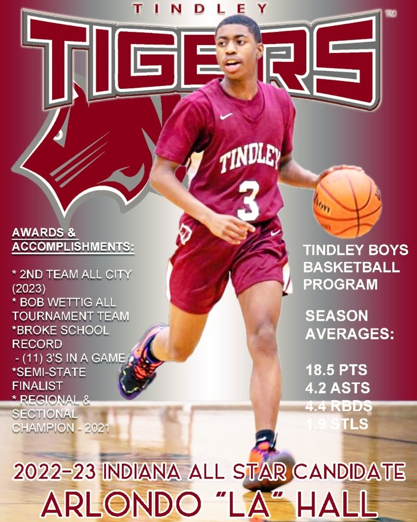 Tindley Boys Basketball (@tindleyboyshoop) on Twitter photo Congratulations to Tindley's Arlondo "LA" Hall for being selected All State Honorable Mention by the <a href="/IBCA_Coaches/">IBCA Coaches</a> & also being selected to attend the Top 60 Workout on Sunday, March 26th!! Good luck!! Congratulations to Tindley's Arlondo "LA" Hall for being selected All State Honorable Mention by the <a href="/IBCA_Coaches/">IBCA Coaches</a> & also being selected to attend the Top 60 Workout on Sunday, March 26th!! Good luck!!