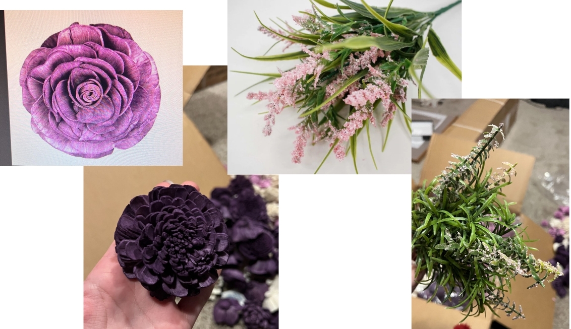 Don't buy from @solawoodflowers. They take NO responsibility for sending product that is complete trash & nothing like it's shown on the website, & makes the claim that under their terms of 'slight variation' they do not need to process a refund. 
What I ordered vs what I got: 1/