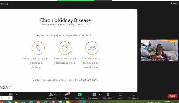 Yesterday, we had a lovely turn out for our "Your Kidneys and You" Program for <a href="/TIAA/">TIAA</a> live across the nation with our special guest <a href="/kimchikidney/">Emily Hueywen Chang</a>! It is imperative we continue educating our communities about Chronic Kidney Disease and emphasize the importance of preventative care.