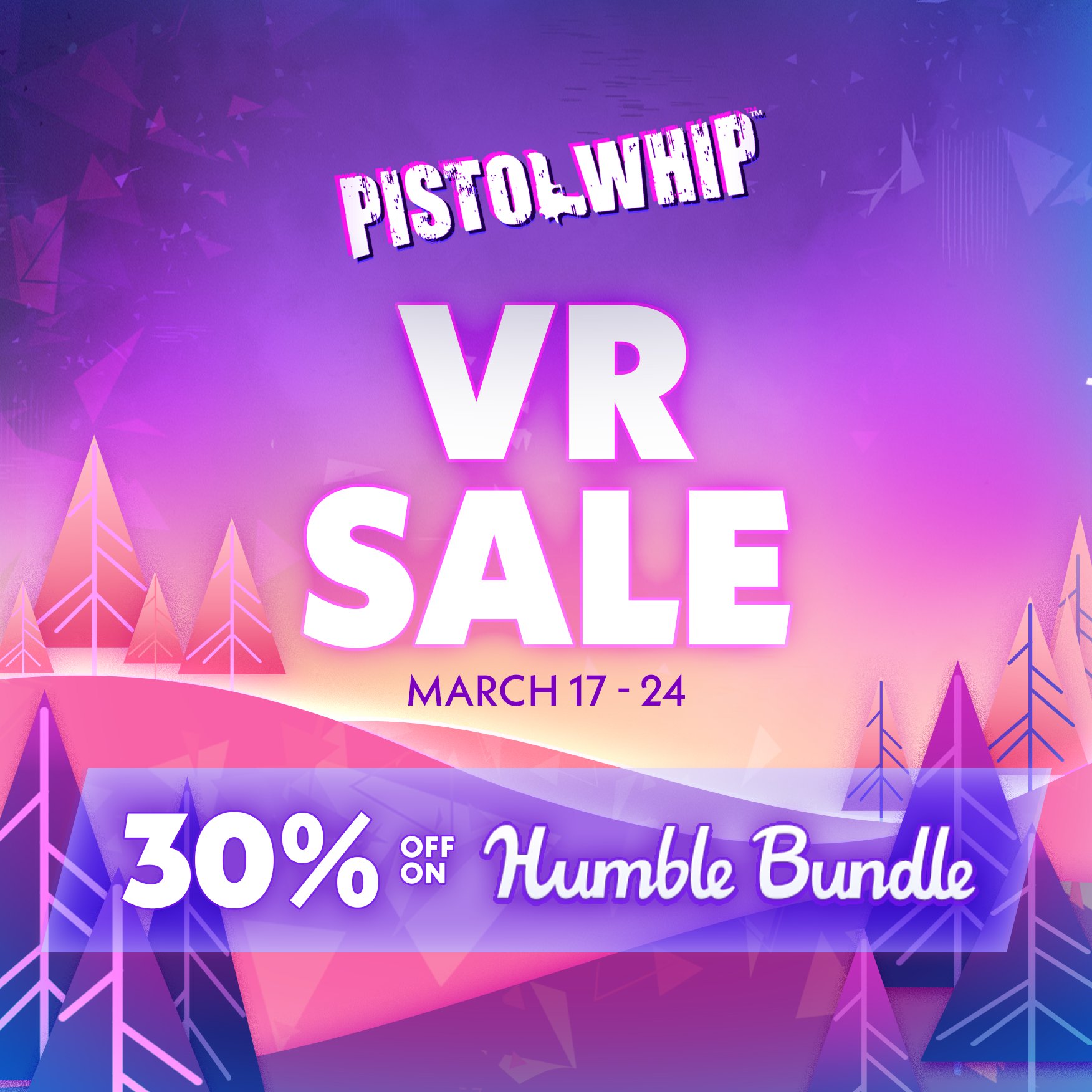Problemer længst grundigt Pistol Whip 💥 The Essential PSVR2 Game on Twitter: "🚨 SALE ENDING SOON 🚨  Today is your last chance to pop over to Humble Bundle's VR Sale and score  Pistol Whip for
