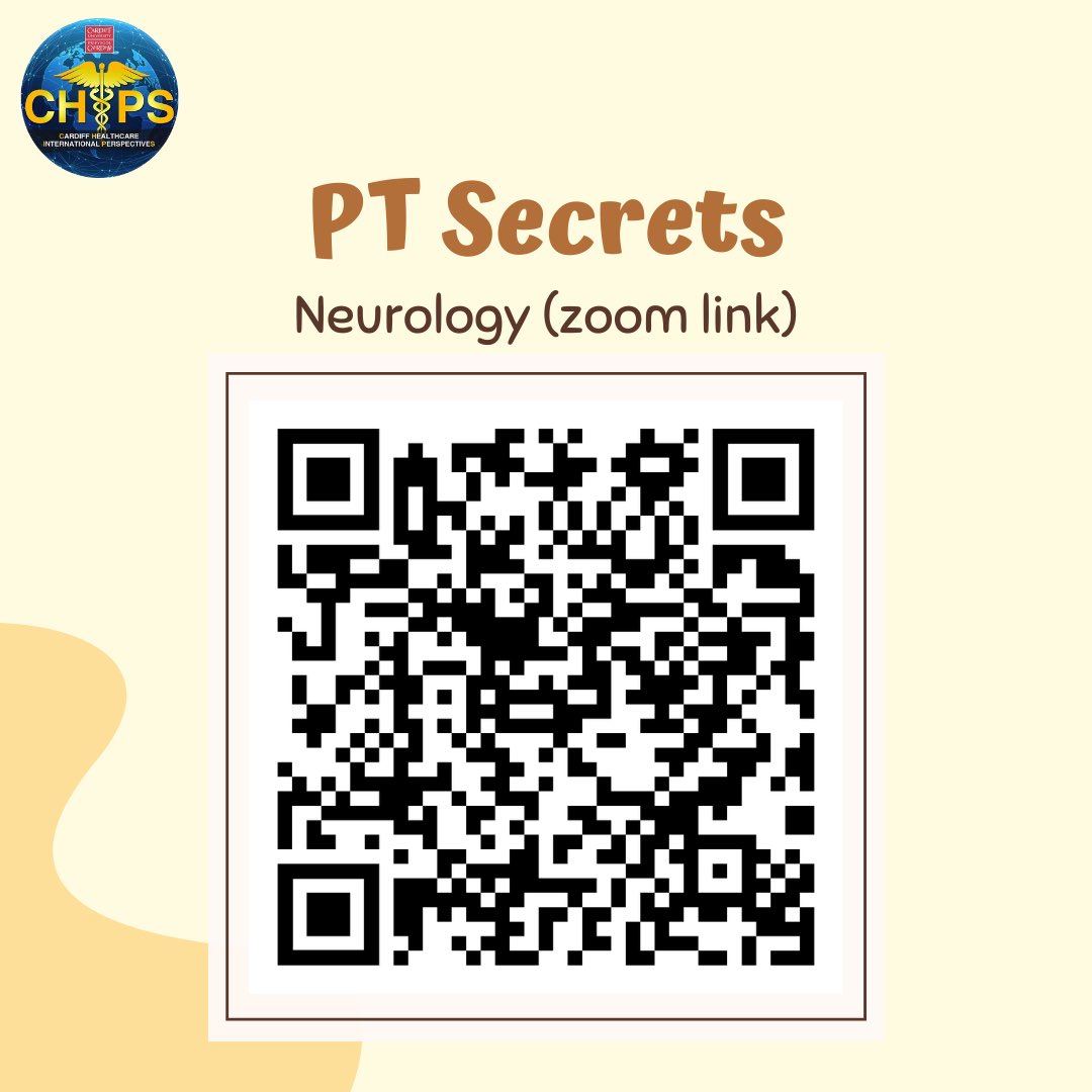 chips_cardiff's tweet photo. PT Secrets: Neurology (Part 1)
📆 27th March (Monday)
🕕 6PM (BST)

PT Secrets: Neurology (Part 2)
📆 28th March (Tuesday)
🕕 6PM (BST)

🔗 https://t.co/cOO3wmeR3y https://t.co/F4jx8uv5PI