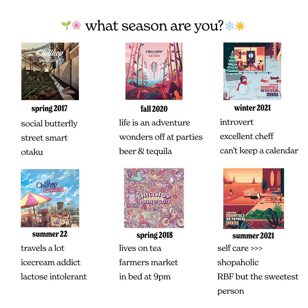 tag yourself 🌸🌱❄️☀️ i'm spring 2017 fo' sho'