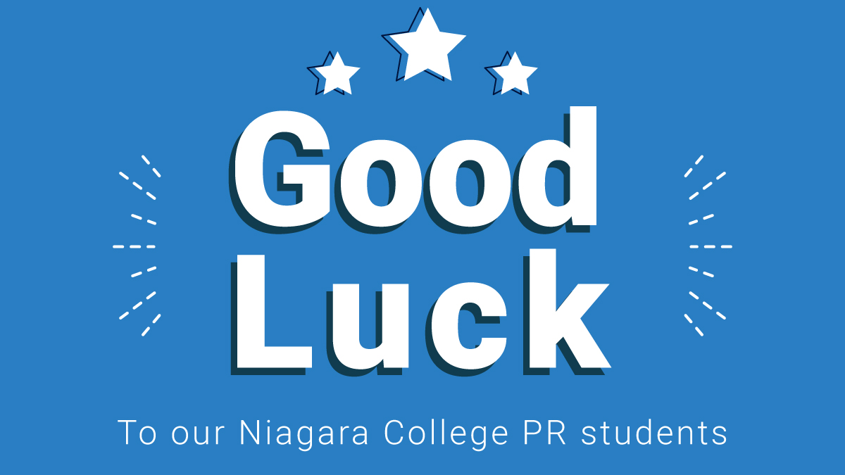 And just like that... the <a href="/niagaracollege/">Niagara College</a> PR class of 2022-23 have finished the term &amp; start their internships on Monday. We wish them the very best. We are sad to see them go but can't wait to see what they each achieve! #PRatNC #myNCstory