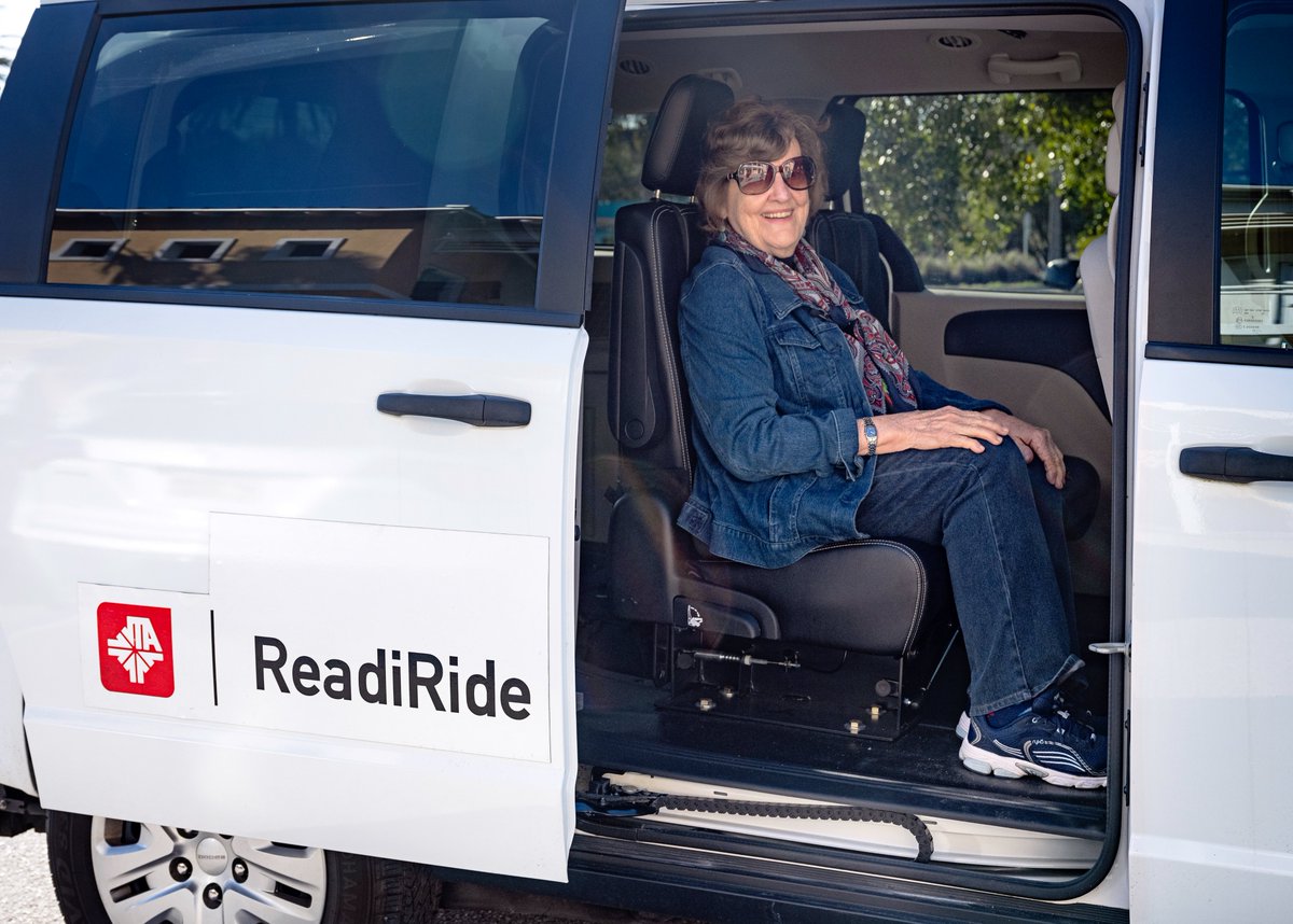 JTAFLA's tweet photo. ReadiRide is Jacksonville's most affordable on-demand service, and is available in over 14 neighborhoods.

To learn more about our microtransit service &amp; to see how to book your trip, visit https://t.co/9yUleAVtSI or download the #MyJTA app today!

#jtafla x #transitworks https://t.co/OVLhEjoPsI