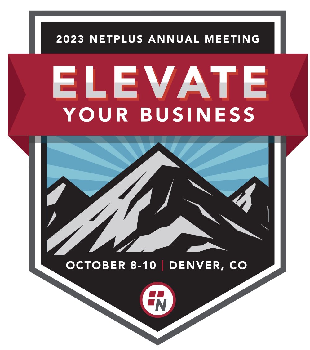 NetPlusAlliance's tweet photo. Our 2023 Annual Meeting theme is... 🥁

𝑬𝒍𝒆𝒗𝒂𝒕𝒆 𝒀𝒐𝒖𝒓 𝑩𝒖𝒔𝒊𝒏𝒆𝒔𝒔!

Registration opens on April 4th, so mark your calendars and get ready to elevate your business to new heights. This is an event you won't want to miss! 👏

#elevateyourbusiness #Denverbound https://t.co/BF1jrob7nq