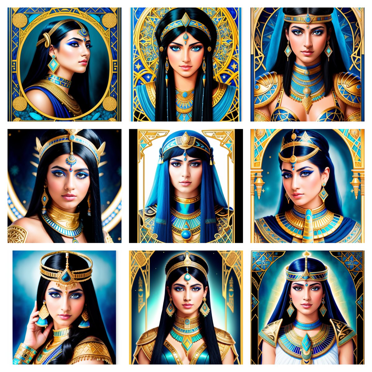 CoolAiAvatars's tweet photo. New style added: Egyptian
#aiavatar #aiselfie #aiportrait #stablediffusion #midjourney #midjourneyV4 #protogen #aiartwork #avatars #aiart #beautifulportrait #cyborg #portraitarts #portraitart #aiportraits #aiportraiture #ArtificialIntelligence #bluewillow #cyberpunk #airobot https://t.co/Wl113khmbB