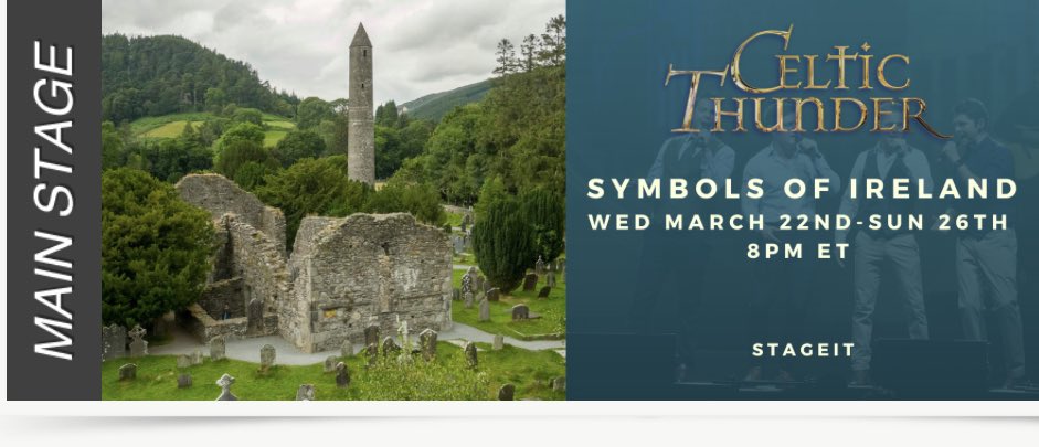 RyanKellyMusic's tweet photo. We continue tonight with our “Symbols of Ireland” Home Series on @Stageit . Grab a ticket and come join us! There’ll be the usual craic and unpredictable comments no doubt! 🤦🏻‍♂️😂🎶☘️ https://t.co/4LPRhLZvCT @damianmcginty @neilbyrne_CT @Emmetcahill @ColmKeeganMusic @CelticThunder https://t.co/aBr0Xb5eTd