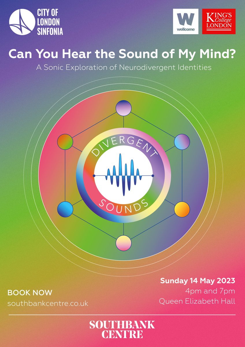 Divergent Sounds (@D1vergentSounds) on Twitter photo 2023-03-23 18:08:31 A major milestone in the Divergent Sounds project: Come and hear the world-premiere of musical compositions by @AmbleSkuse and @JenBitesPeople that explore neurodivergent identities and experience. Tickets on sale now! A major milestone in the Divergent Sounds project: Come and hear the world-premiere of musical compositions by @AmbleSkuse and @JenBitesPeople that explore neurodivergent identities and experience. Tickets on sale now!