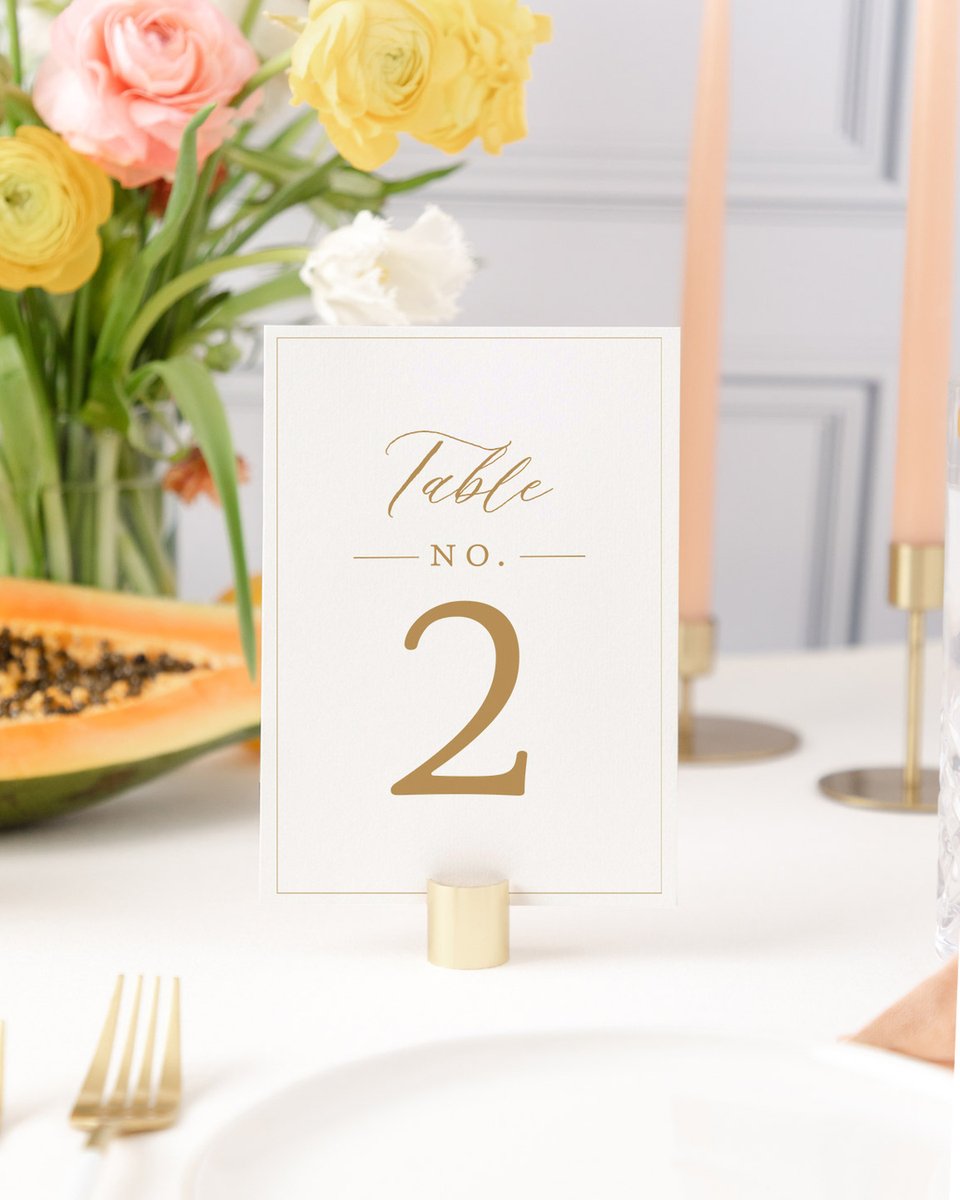 invitobella's tweet photo. No one wants to get lost at the reception, right? Table Numbers can be cute! https://t.co/II7tvP54Oq