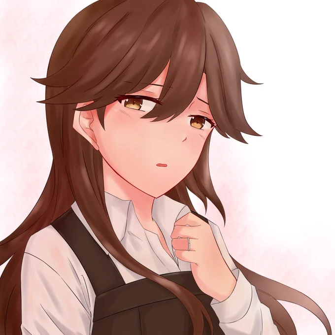 Re-draw my old artwork 2 years ago, not many improvements I guess...#艦これ 